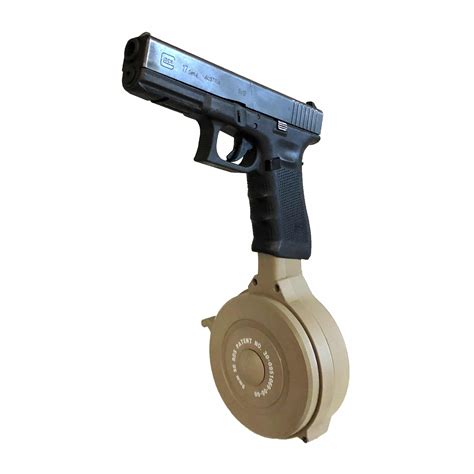 drum clip gungeon|40 glock 50 round drum.